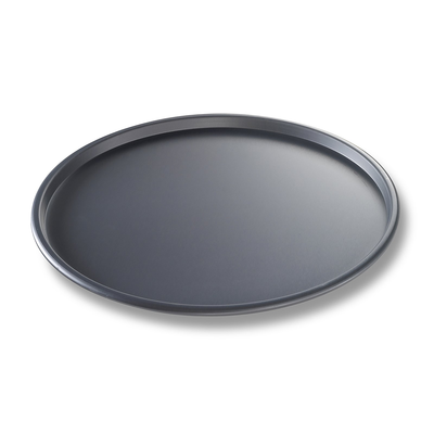 Chicago Metallic 49123 12" Dia. X 3/8" Deep BĀKALON Thin Crust Pizza Pan