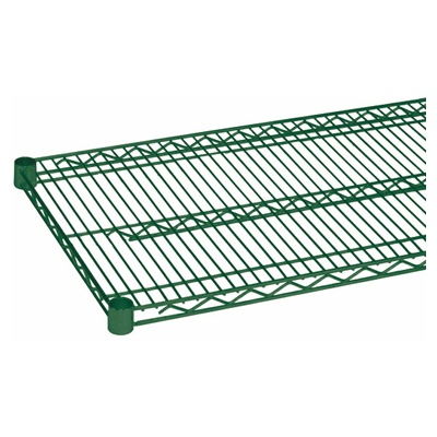 Thunder Group CMEP2460 24" x 60" Reinforced Green Wire Shelf