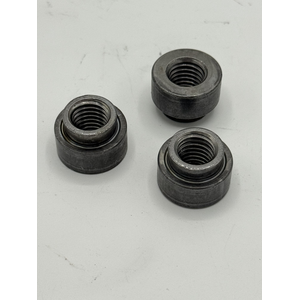M10 - 1.5 ROUND WELD NUT 19MM OD CLASS 9 PLAIN W/ LIGHT OIL PER PRINT