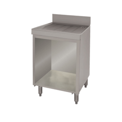 Advance Tabco CRD-30B Underbar Drainboard Open Cabinet Base