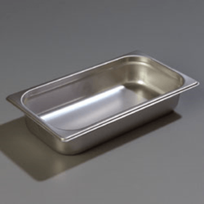 Carlisle 608132 Heavy-Duty 1/3 Size, 2-1/2"D Food Pan