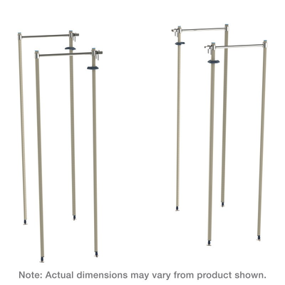 Metro MQTTE18 Metromax Q Top-Track Stationary End Unit Kit 18"W