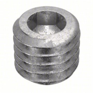 3/8" - 16 X 3/8" SOCKET SET SCREW CUP POINT F912 ZINC CLEAR