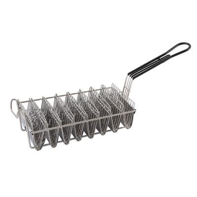 Winco TB-8 Taco Basket Holds 6" Shells
