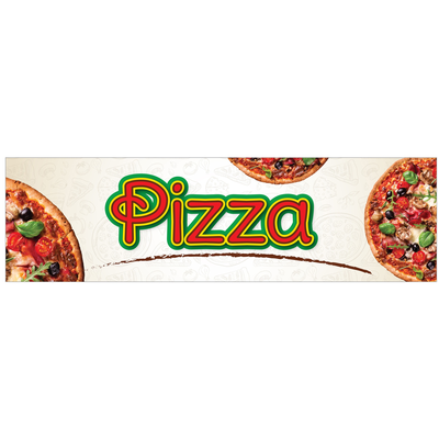 Winco EDM-2PZS 5-3/4"H Pizza Sign