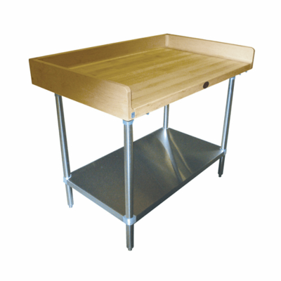 Advance Tabco BS-366 Bakers Top Work Table 72"W X 36"D X 39-1/2"