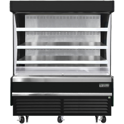 Everest EOMV-60-B-28-S Open Air Merchandiser 6 Shelves, 115v, NSF - 15.4 cu. ft.