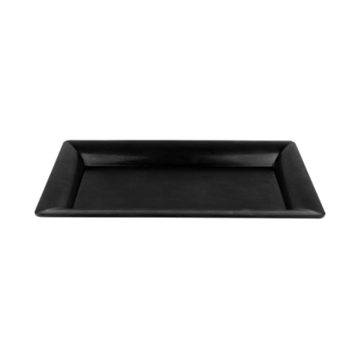 G.E.T. ML-110-BK Bake & Brew 12? x 21? Black Display Tray