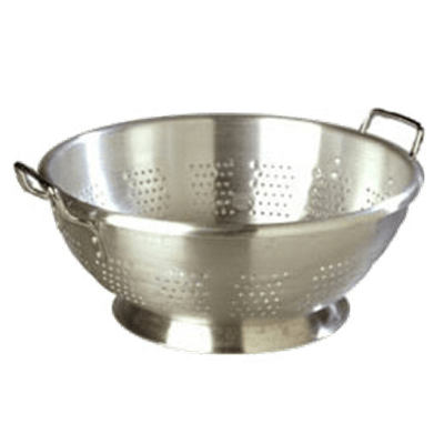 Carlisle Standard Weight 11 qt Aluminum Colander