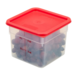 Cambro Translucent 6 qt. CamSquare Container
