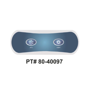 Balboa Series AX20 2 Button Topside Overlay 80-40097