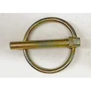 1/4" X 1 25/32" KLIK PIN STEEL ZINC YELLOW PER PRINT