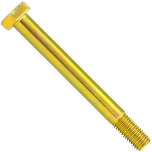 5/8" - 11 X 6" STRUCTURAL HEAVY HEX HEAD BOLT A325 ZINC YELLOW PER PRINT