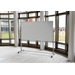 LUXOR MB7248WW 72"W x 48"H Double-Sided Magnetic Whiteboard