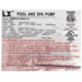 LX 48WUA 230V 2 Speed 1.5HP Pump 10-48WUA1502