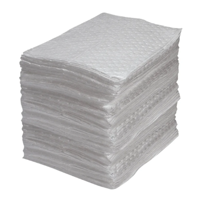 Absorbent Pads - Oil Only - Heavyweight - 15" x 17" - 40 Gallon Absorbency