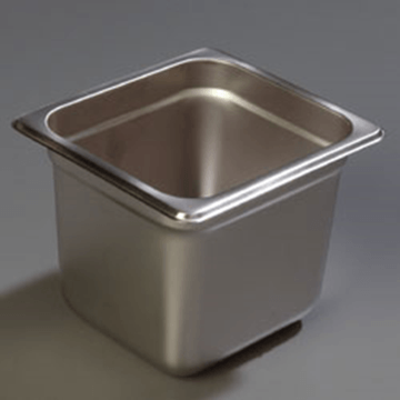 Carlisle 607166 Light-Duty 1/6 Size 6"D Food Pan