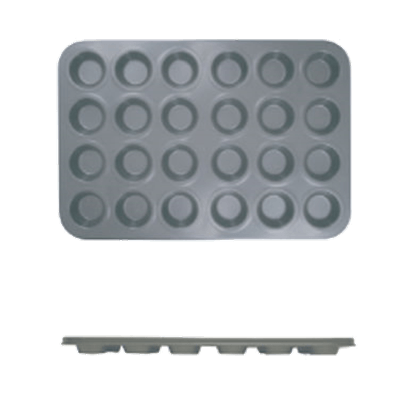 Thunder Group SLKMP124 Non-Stick Muffin Pan with 24 Small Cups
