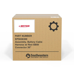 Betco - EP5026300 - Assembly, Battery Cable Harness w/ Red SB50 Connector 30"