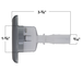 Dimension One VCR Directional Jet Internal 01510-444G