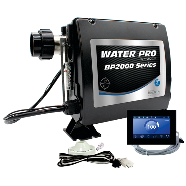 Water Pro BP2000 Series Retro Fit Spa Control 5.5kW Slide Heater SpaTouch3 Panel 50-BP2-ST3-55-S
