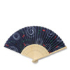 Folding Fan Navy Goldfish
