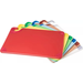 San Jamar CBG1218KC 12" x 18" Cutting Board Set of 6