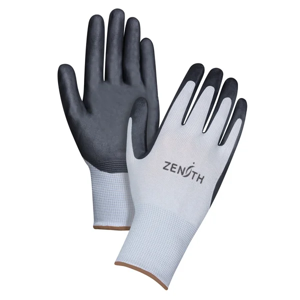 Coated Gloves - Foam Nitrile - Polyester Shell - Lightweight