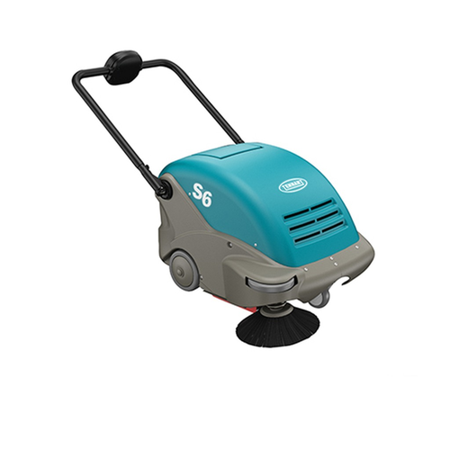 New Tennant S6 25" Battery Walk-Behind Sweeper