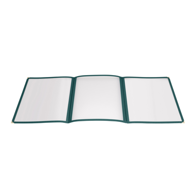 Winco PMCT-9G Triple Fold Menu Cover