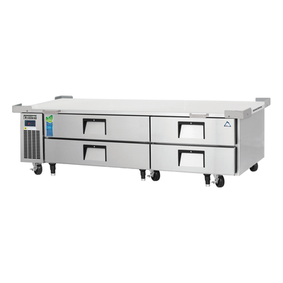 Everest ECB82-86D4 84-Inch Chef Base 4 Drawers 1084 lbs Weight Capacity, 115v, NSF