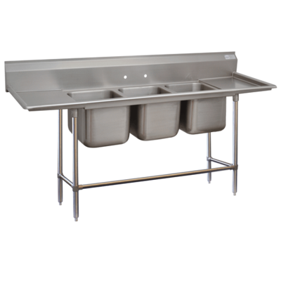 Advance Tabco 94-23-60-24RL Regaline Sink 3-Compartment