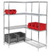 Quantum WR74-1848C Wire Shelving Starter Kit