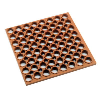 Winco RBMH-35R 3' X 5' X 3/4" Thick Floor Mat