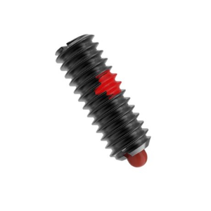 Carr Lane CL-22-SPN-1 Short Spring Plunger, Heavy Force - Steel with Delrin® Nose