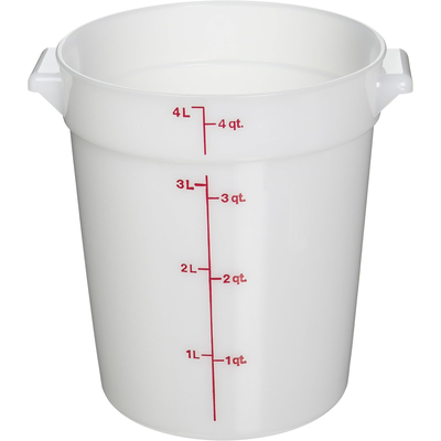 Cambro RFS4148 Poly 4 qt. Round Food Storage Containers