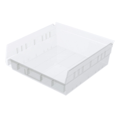 Metro MB30170CLN Nesting Shelf Bin, Clear, 11.6" x 11.12" x 4"