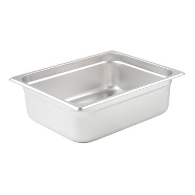 Winco SPJP-204 Steam Table Pan 1/2 Size 4" Deep
