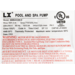 LX 56WUA 230V 2 Speed Pump 10-56WUA300
