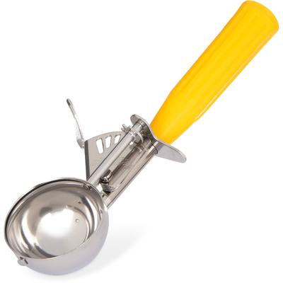 Carlisle 2 oz Disher with Yellow Handle