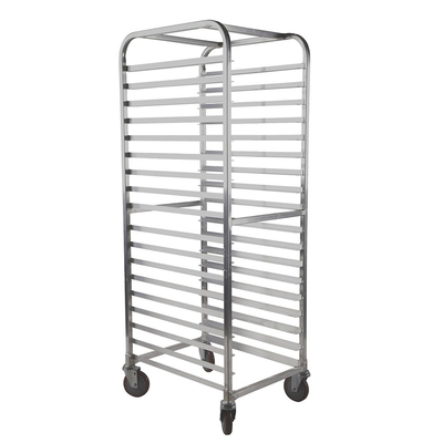 Winholt AL-1815B Pan Rack, 15 Pan Capacity, 5" Casters, NSF