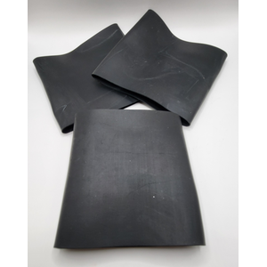 3.5” X 3.5” X .04” TUBE PROTECTOR EPDM BLACK