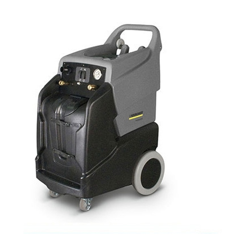 Karcher Puzzi 64/35 E carpet extractor, front three-quarter view