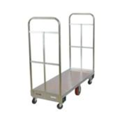 Wesco 273295 Wide Galvanized Steel U-Boat Truck