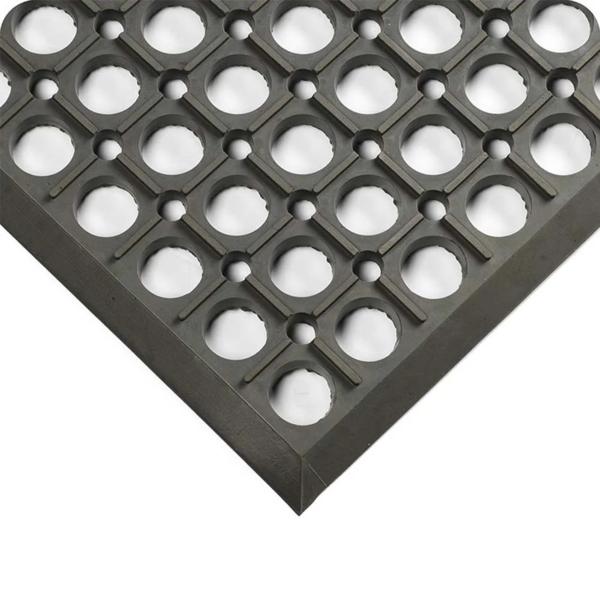 WorkSafe® CFR Slotted Mat - 3' x 5' - Grey