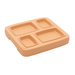 Cook's Gator 4-Compartment Insulated Meal Tray Tan