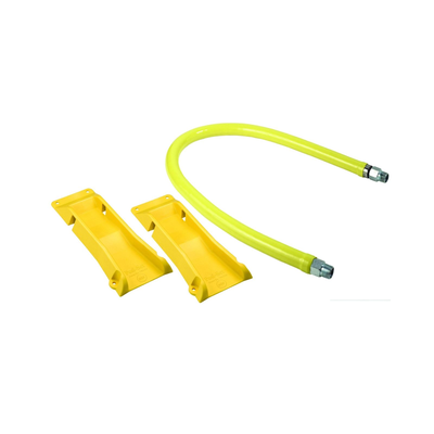 T&S Brass HG-2E-48-PS Safe-T-Link Gas Connector Hose 1" Connection