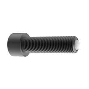 Carr Lane CL-6-BTSN-3.00 Delrin Ball-End Thrust Screw, Rolling Ball, 3/8-16 x 3.06