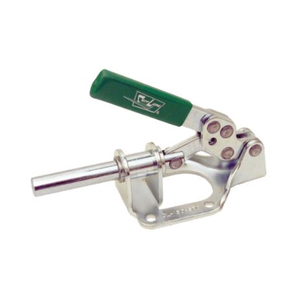 Carr Lane CLM-150-SPC Metric Push/Pull Toggle Clamp, Tapped Plunger, Flanged Base (300lbs)