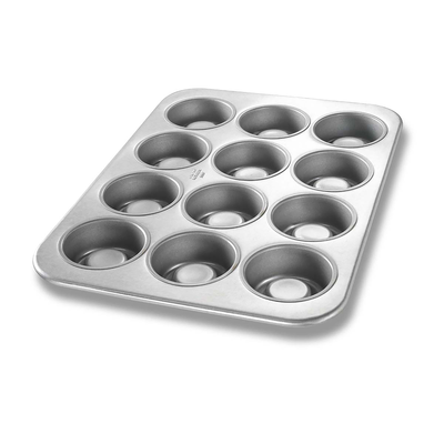 Chicago Metallic 43385 12-7/8" X 17-7/8" X 1-1/2" Overall Mary Ann/Strawberry Shortcake Pan